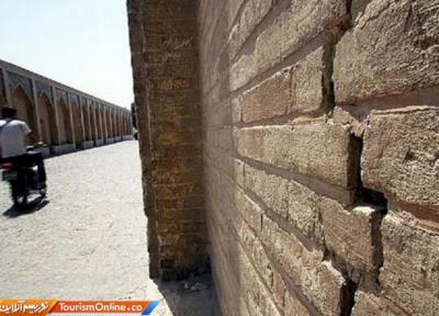 جریان داشتن زاینده رود از تبعات منفی فرونشست زمین در بناهای تاریخی اصفهان می کاهد