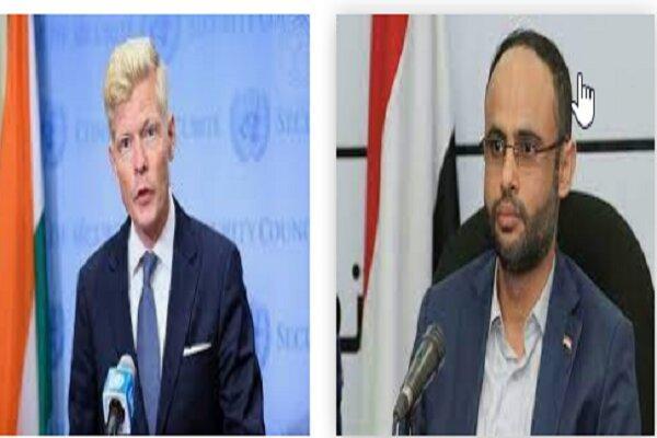 ملاقات فرستاده ویژه سازمان ملل با رئیس شورای عالی سیاسی یمن