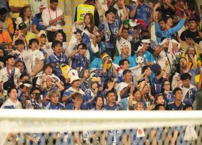 تصاویر حرکت استثنایی ژاپنی ها پس از شکست غیرمنتظره تیم ملی ژاپن مقابل کاستاریکا
